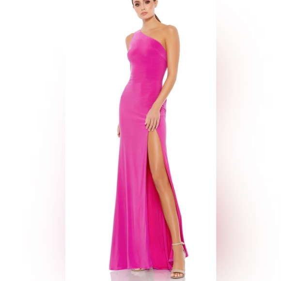 Brand New Size 2 Mac Duggal pink dress - Picture 2 of 5